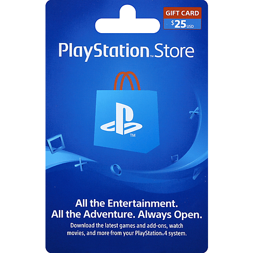 PlayStation Store $25 Gift Card (Digital)